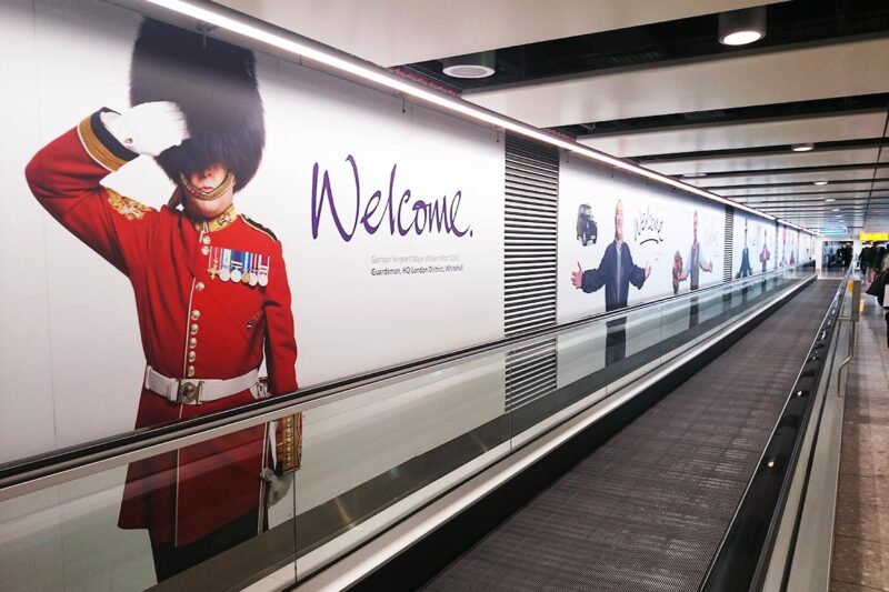 イギリスのロンドン・ヒースロー空港